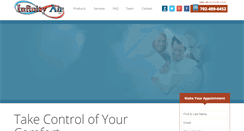 Desktop Screenshot of infinityairllc.com